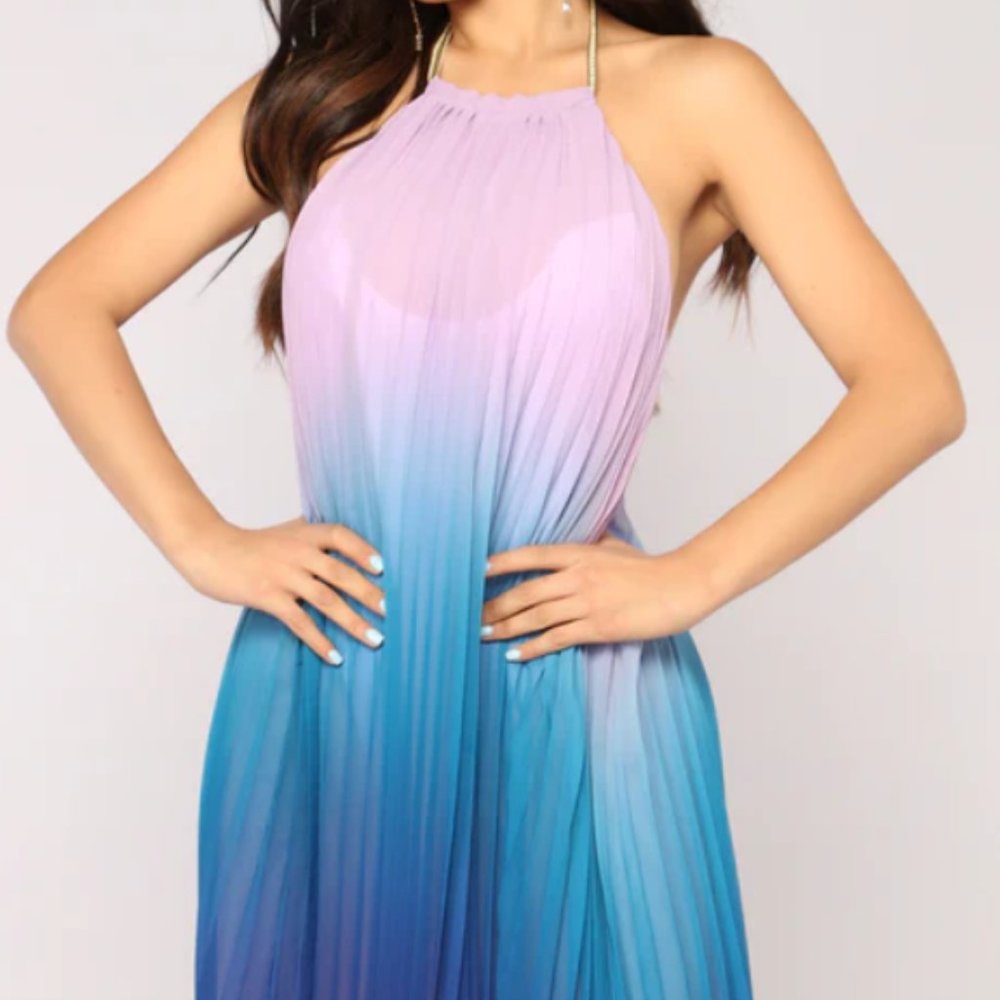 Fashion Nova Ombre Maxi Dress
